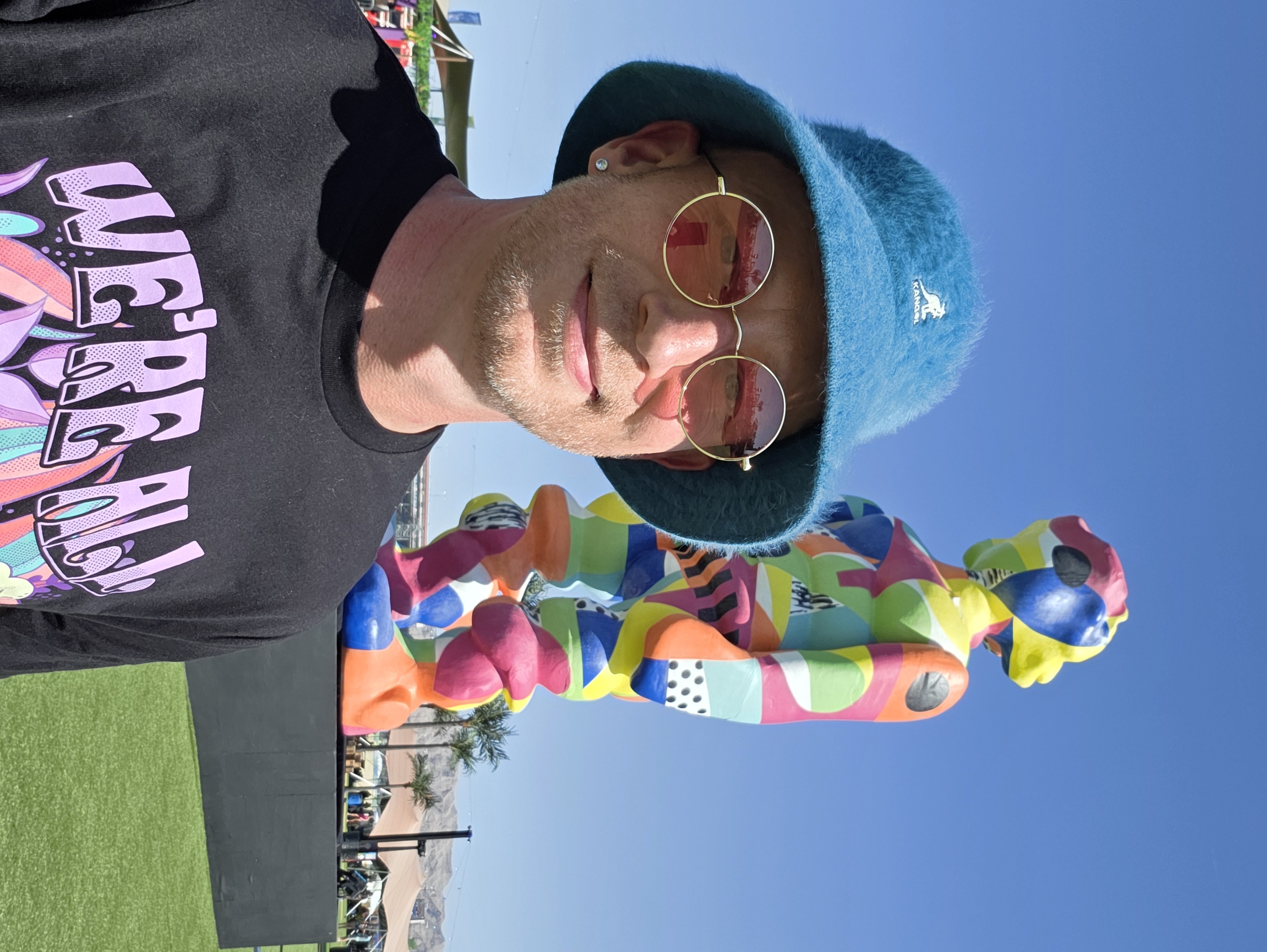 Arden Turnbull at a festival