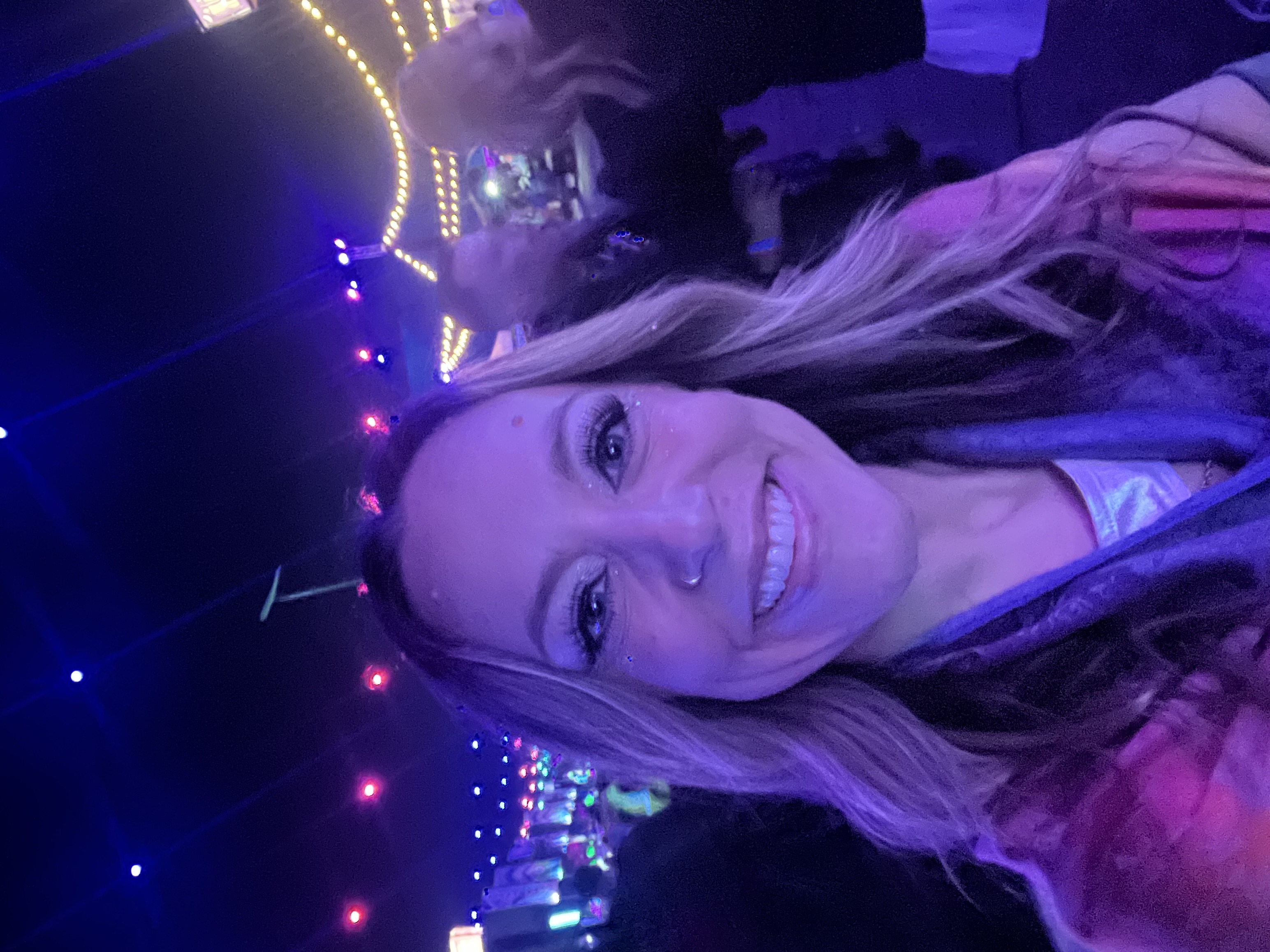 Joy Mitchell at a festival